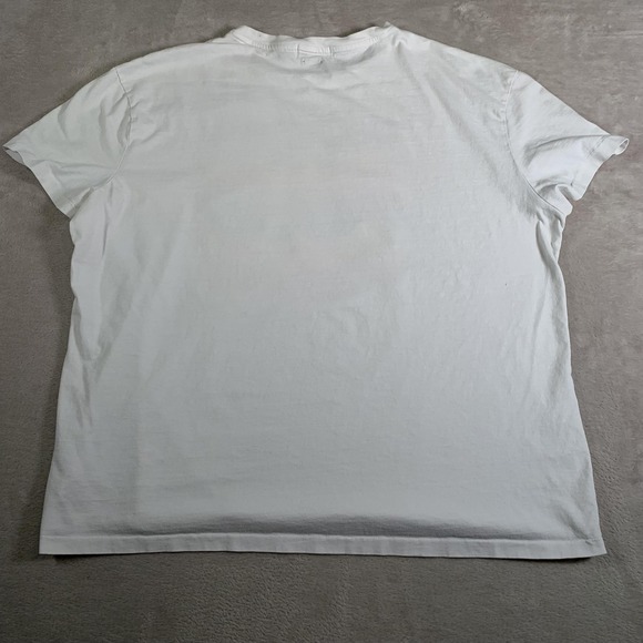 Polo Ralph Lauren Shirt Mens Extra‎ Large White Classic Fit Multicolor Graphic - Picture 8 of 11
